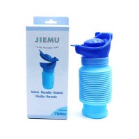 750ML Portable Adult Urinal Outdoor Camping Travel Urine Car Urination Pee Soft Toilet Urine Help Men Women Toilet