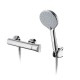 HEGII stainless shower mixer set brass bathroom thermostatic bath shower faucet